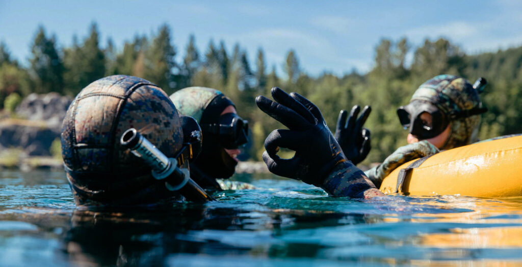 Blackout Management Practice with Bottom Dwellers Freediving