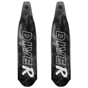 DiveR Mermaid Monochrome Blades - Medium Innegra Carbon