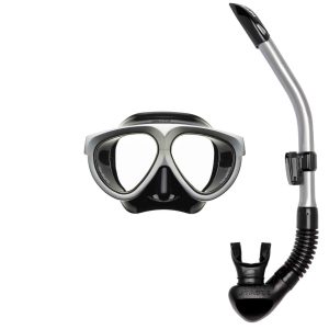 RIFFE Premium Mask/Snorkel Set (Mantis Silver)