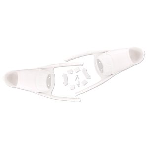 Leaderfins Forza Footpockets (White)